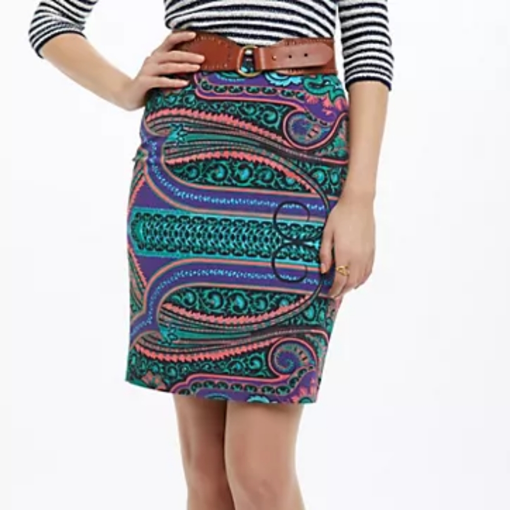 Anthropologie Plenty Pencil Skirt